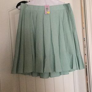 Women’s plus sized full skirt